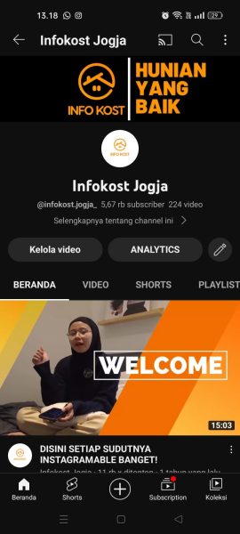 kelolaruang youtube